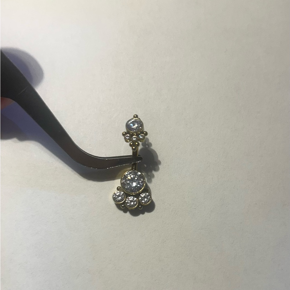 Titanium Anodized Navel Ring